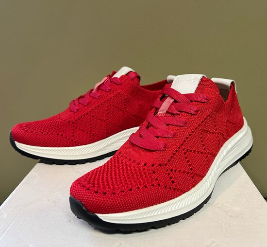 Shoes with a sock-like edge